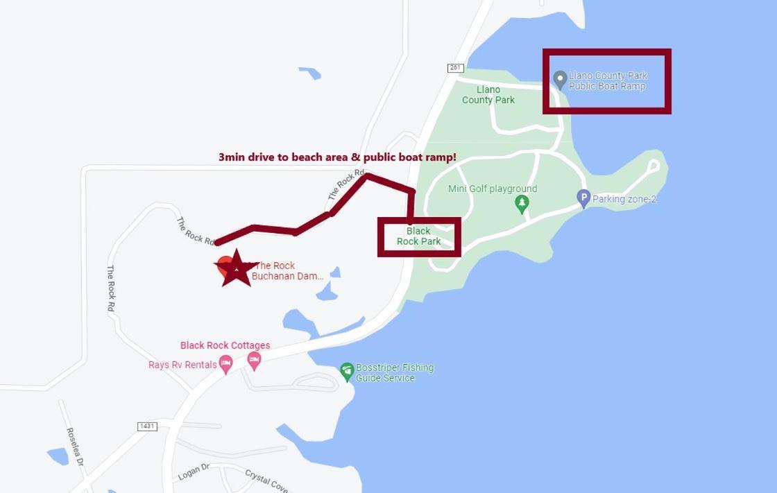 Ranchette Apartment- Beach Access Small Lake View Buchanan Dam Eksteriør bilde